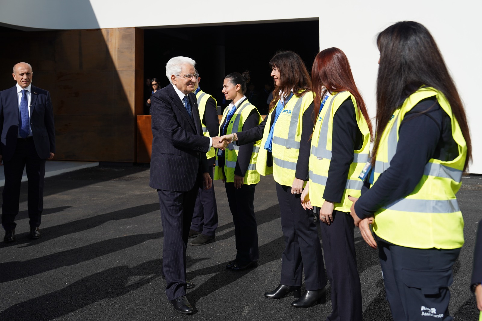 Il Presidente della Repubblica incontra alcuni operatori di ADR - 2025